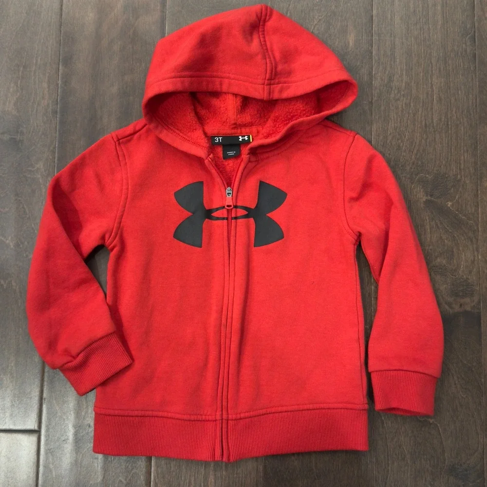 Lot of 7 Boys 3T Clothing Ralph Lauren Tommy Hilfiger Adidas Under Armour Denim